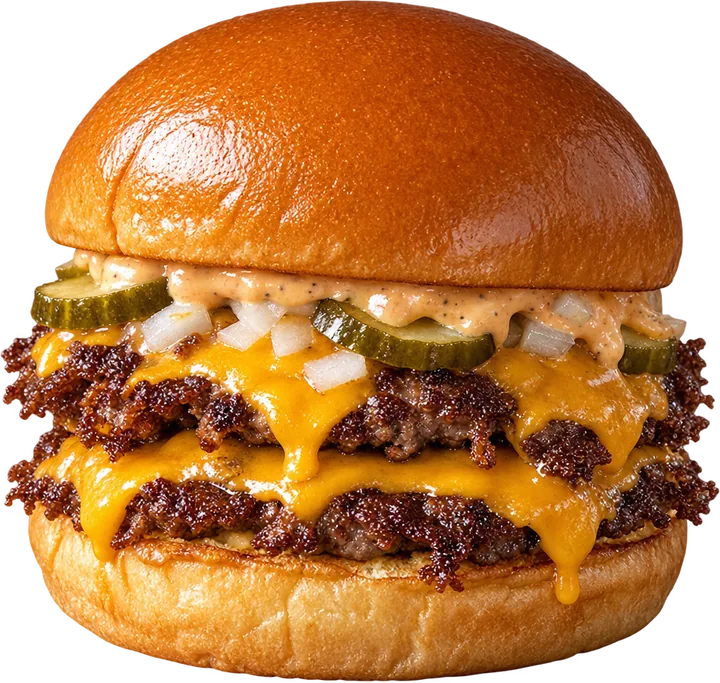 Cheese Criminal, smash burger de Smash King en Luzuriaga